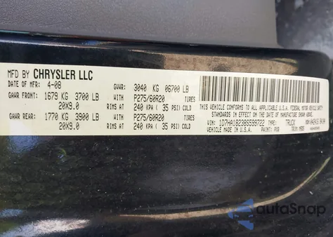 2008 Dodge Ram 1500 Slt from USA, damaged, VIN 1D7HA18238S599722